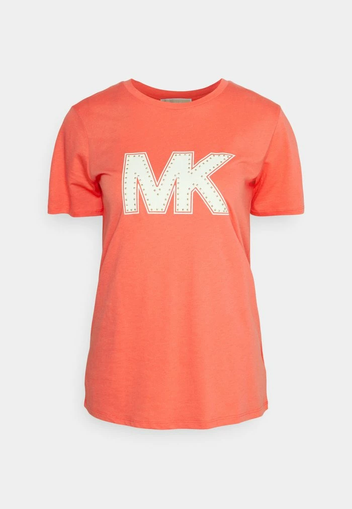 MICHAEL Michael Kors STUD CLASSIC - Print T-shirt - Coral 7 MICHAEL Michael Kors STUD CLASSIC - Print T-shirt - Coral - Image 5