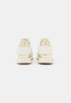 MICHAEL Michael Kors BILLIE TRAINER - Trainers - Optic White/gold -MICHAEL Michael Kors shop 022048b1188c42789d861079e92cf7c4