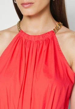 MICHAEL Michael Kors CHAIN BELT HALTER - Cocktail Dress / Party Dress - Sangria -MICHAEL Michael Kors shop 02bdc16afb0b4bd5af3f0e0c144a8bf5