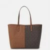 MICHAEL Michael Kors CARTER OPEN TOTE - Tote Bag - Brown -MICHAEL Michael Kors shop 04e0c0994e9c4f58878fceca07a16bed