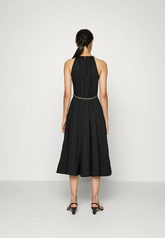 MICHAEL Michael Kors CHAIN BELT HALTER - Cocktail Dress / Party Dress - Black 5 MICHAEL Michael Kors CHAIN BELT HALTER - Cocktail Dress / Party Dress - Black - Image 3