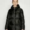 MICHAEL Michael Kors MK LOGO TAPE PUFFER - Down Coat - Black -MICHAEL Michael Kors shop 0640c63a6ff44d7e911416f2cd8854e0