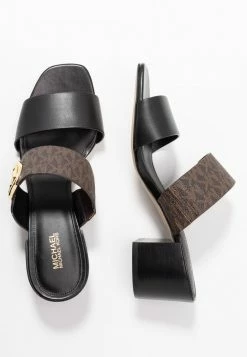 MICHAEL Michael Kors SUMMER MID - Heeled Mules - Black -MICHAEL Michael Kors shop 0708181bb8504a809327392eafe5b8ed