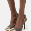 MICHAEL Michael Kors KADENCE TOE CAP SLING - Classic Heels - Brown -MICHAEL Michael Kors shop 07c7ab60a8e24650b5bb468a268fa4da