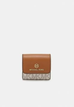 MICHAEL Michael Kors TRAVEL ACCESSORIES CLIPCASE FOR AIRPODS - Keyring - Vanilla/acrn