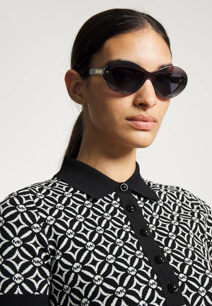 MICHAEL Michael Kors ECO LOGO TIE - Day Dress - Black/bone 6 MICHAEL Michael Kors ECO LOGO TIE - Day Dress - Black/bone - Image 4