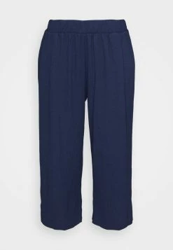 MICHAEL Michael Kors CROPPED PULL ON PANT - Trousers - Midnight Bue