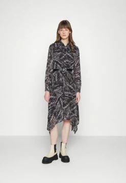 MICHAEL Michael Kors Shirt Dress - White/black