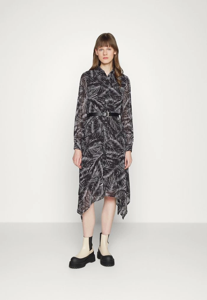 MICHAEL Michael Kors Shirt Dress - White/black 3 MICHAEL Michael Kors Shirt Dress - White/black