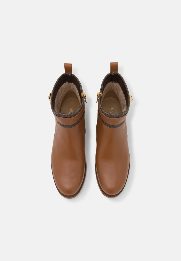 MICHAEL Michael Kors PADMA STRAP FLAT BOOTIE - Classic Ankle Boots - Brown/luggage 7 MICHAEL Michael Kors PADMA STRAP FLAT BOOTIE - Classic Ankle Boots - Brown/luggage - Image 5