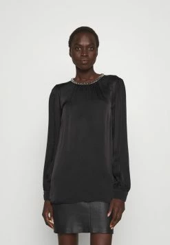 MICHAEL Michael Kors CHAIN NECK - Blouse - Black