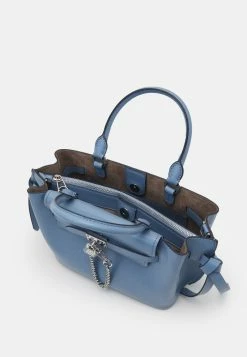 MICHAEL Michael Kors HAMILTON LEGACY BELTED SATCHEL - Handbag - Chambray -MICHAEL Michael Kors shop 0ec3e45a546c488e8932210f38e3bf25