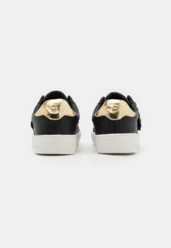 MICHAEL Michael Kors JEM FLORA - Trainers - Black/gold -MICHAEL Michael Kors shop 0f1d7cc10755477e8f8851250a1b4d08