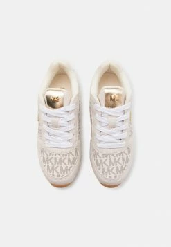 MICHAEL Michael Kors ALLIE JOGGER - Trainers - Vanilla/gold -MICHAEL Michael Kors shop 10068acc885d45f08ce0511f6f836450