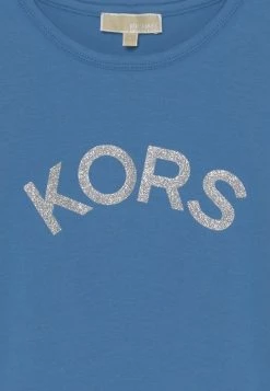 MICHAEL Michael Kors SLEEVES TEE - Print T-shirt - Blue -MICHAEL Michael Kors shop 108c9702ae334959a16b9471777ee130
