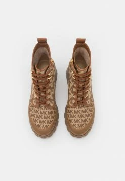 MICHAEL Michael Kors PAYTON BOOTIE - Lace-up Ankle Boots - Beige/ebony -MICHAEL Michael Kors shop 120e5a7de8c649a4bb4f56bab2eab535