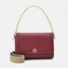 MICHAEL Michael Kors FREYA - Handbag - Bordeaux -MICHAEL Michael Kors shop 12fc010706ac4f6e9aae617cc307ef8d