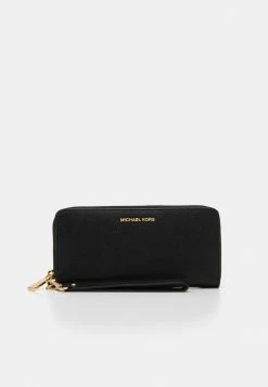 MICHAEL Michael Kors JET SET WALLET - Wallet - Black