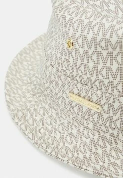 MICHAEL Michael Kors BLOCK LOGO BUCKET HAT - Hat - Bone -MICHAEL Michael Kors shop 1330c4a41f704a5e89d3ef58e92afca0