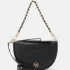MICHAEL Michael Kors DOVER MOON POUCHETTE - Handbag - Black