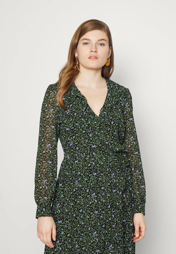 MICHAEL Michael Kors FLORAL AND VINE DRESS - Day Dress - Black 7 MICHAEL Michael Kors FLORAL AND VINE DRESS - Day Dress - Black - Image 5