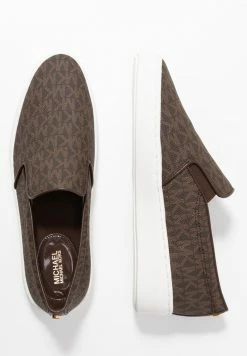 MICHAEL Michael Kors KEATON - Slip-ons - Brown 12 MICHAEL Michael Kors KEATON - Slip-ons - Brown -MICHAEL Michael Kors shop 13fbd91c3e1a4c8fb1698f5834c56352