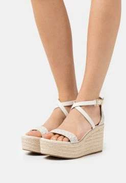 MICHAEL Michael Kors SERENA WEDGE - Platform Sandals - Vanilla
