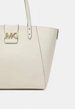 MICHAEL Michael Kors KARLIE TOTE - Tote Bag - Cream -MICHAEL Michael Kors shop 14f2040456184a518cc0706fe4720f31