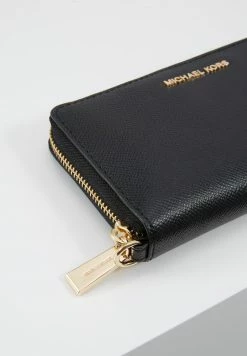 MICHAEL Michael Kors JET SET FLAT CASE CROSSGRAIN - Wallet - Black -MICHAEL Michael Kors shop 1574bde6e07141e9b211c69e8ed9cf71
