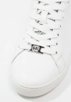 MICHAEL Michael Kors IRVING LACE UP - Trainers - Optic White/silver -MICHAEL Michael Kors shop 16357ef50d1f40fcb04588927bc640e3