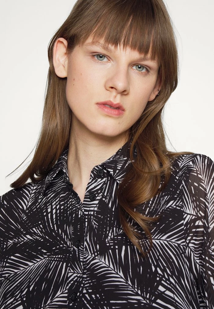 MICHAEL Michael Kors Shirt Dress - White/black 6 MICHAEL Michael Kors Shirt Dress - White/black - Image 4