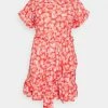 MICHAEL Michael Kors PALM RUFFLE WRAP DRESS - Day Dress - Sangria -MICHAEL Michael Kors shop 188ee9589814441388e984e1d00df0c3
