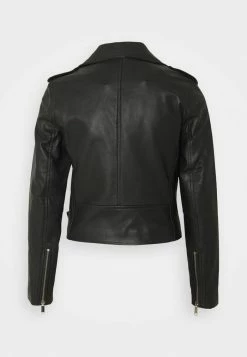 MICHAEL Michael Kors CLASSIC MOTO - Leather Jacket - Black 17 MICHAEL Michael Kors CLASSIC MOTO - Leather Jacket - Black -MICHAEL Michael Kors shop 189fa0444f33488a9363c39bd0727f0e