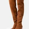 MICHAEL Michael Kors HARLOW - Over-the-knee Boots - Luggage -MICHAEL Michael Kors shop 18f348cc4f5b455ca921edaa1dd1a21e