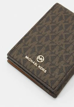 MICHAEL Michael Kors JET SET CHARM FOLDED CARD CASE - Wallet - Brown -MICHAEL Michael Kors shop 1a7388c93cda4bbea055f3bd8e1f5ac0