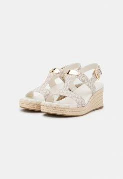 MICHAEL Michael Kors PLATE WEDGE - Platform Sandals - Vanilla/multi-coloured -MICHAEL Michael Kors shop 1c7ab161117140d8af4aed4d6fc62673