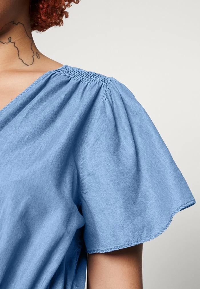 MICHAEL Michael Kors WRAP DRESS - Day Dress - Light Cadet Wash 9 MICHAEL Michael Kors WRAP DRESS - Day Dress - Light Cadet Wash - Image 7