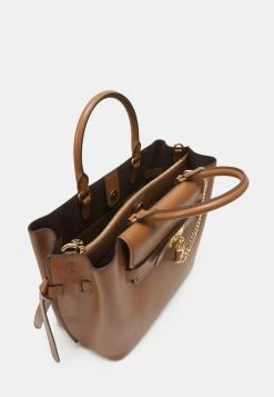 MICHAEL Michael Kors HAMILTON LEGACY BELTED SATCHEL - Handbag - Marron -MICHAEL Michael Kors shop 1ee00f7f57434be6b7ac51d352df3f67
