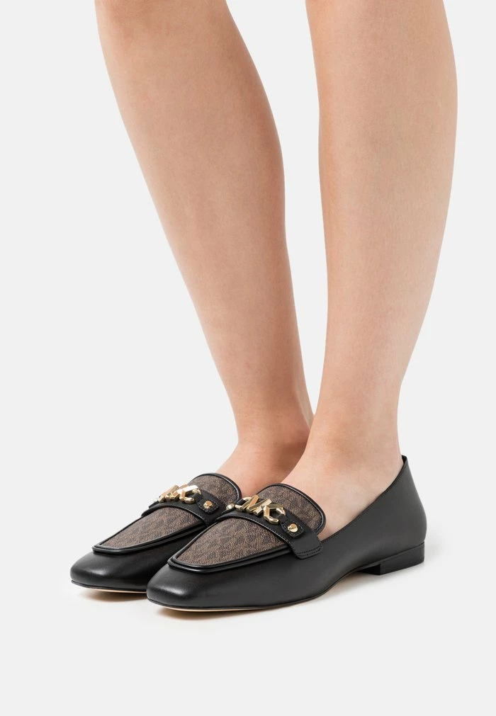 MICHAEL Michael Kors FARRAH LOAFER - Slip-ons - Black 3 MICHAEL Michael Kors FARRAH LOAFER - Slip-ons - Black