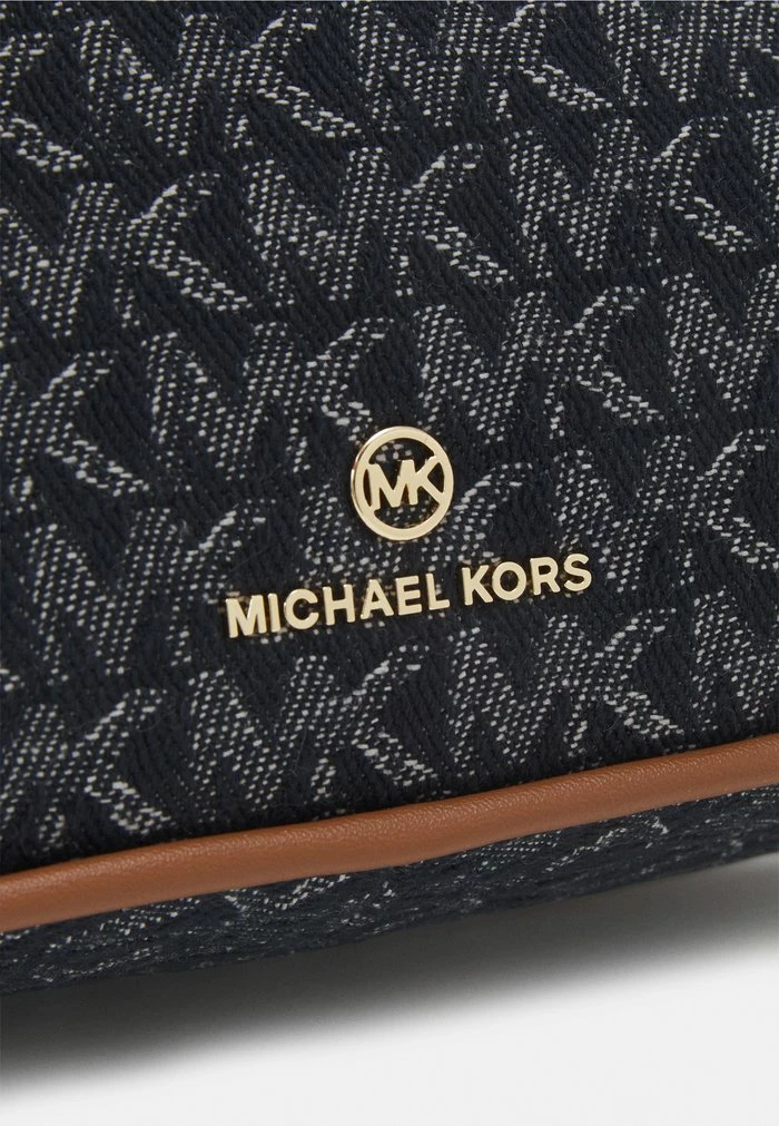 MICHAEL Michael Kors JET SET POUCHETTE - Handbag - Dark Denim Multi 6 MICHAEL Michael Kors JET SET POUCHETTE - Handbag - Dark Denim Multi - Image 4