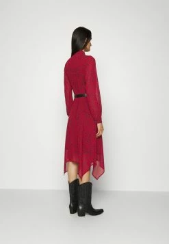 MICHAEL Michael Kors HANK - Shirt Dress - Crimson -MICHAEL Michael Kors shop 208ebdf04e754eb8961446c22ffdf79d