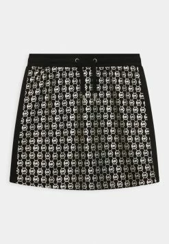 MICHAEL Michael Kors Mini Skirt - Blackcharcoal Grey