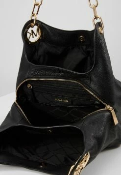 MICHAEL Michael Kors LILLIE CHAIN TOTESMALL - Handbag - Black -MICHAEL Michael Kors shop 2208bb74cebe4fb8af75b9385c90c64f