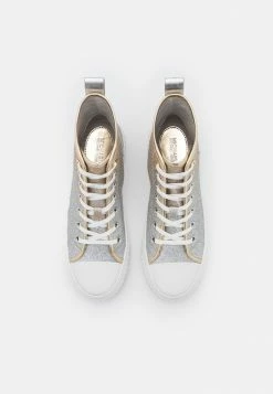 MICHAEL Michael Kors GERTIE - High-top Trainers - Silver/platingold -MICHAEL Michael Kors shop 222b78b5d35e46ae8177251a891d6504