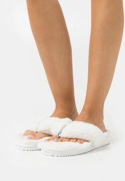 MICHAEL Michael Kors LALA THONG - T-bar Sandals - Optic White