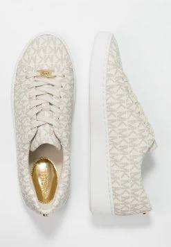 MICHAEL Michael Kors KEATON LACE UP - Trainers - Vanilla -MICHAEL Michael Kors shop 22ad4b6f958a45b1a61085a1ac1ac9ab