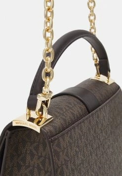 MICHAEL Michael Kors GREENWICH SATCHEL - Handbag - Chocolate -MICHAEL Michael Kors shop 23142ed75dc34ee2ac4dfa3314ad17fa