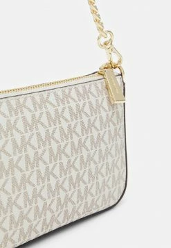MICHAEL Michael Kors JET SET CHAIN POUCHETTE - Clutch - Vanilla -MICHAEL Michael Kors shop 23f3a5f423e845fa8729696cb01c8c33