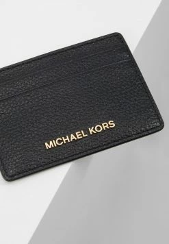 MICHAEL Michael Kors JET SET CARD HOLDER - Wallet - Black -MICHAEL Michael Kors shop 257d04fc44b34c029ee5bcd90568f43e
