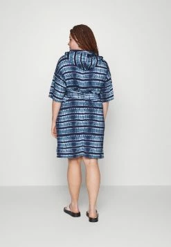 MICHAEL Michael Kors SHIB TIE WAIST HOODIE DRESS - Shirt Dress - Chambray -MICHAEL Michael Kors shop 2750c89e710143c592940705542e075d